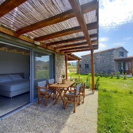 Lithos Villas Skála Eresoú Esterno foto