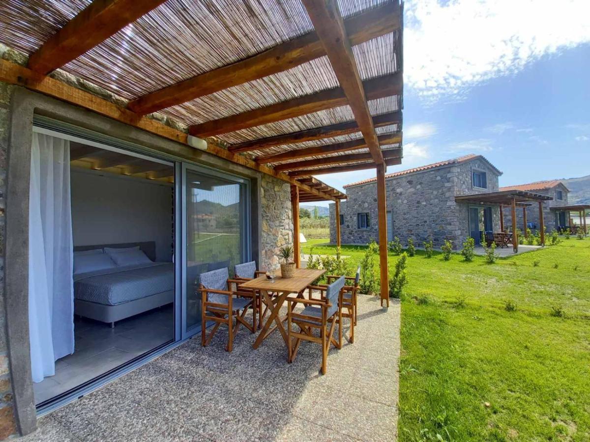 Lithos Villas Skála Eresoú Esterno foto