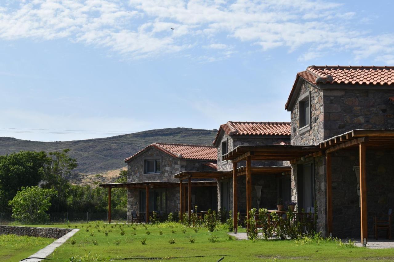 Lithos Villas Skála Eresoú Esterno foto