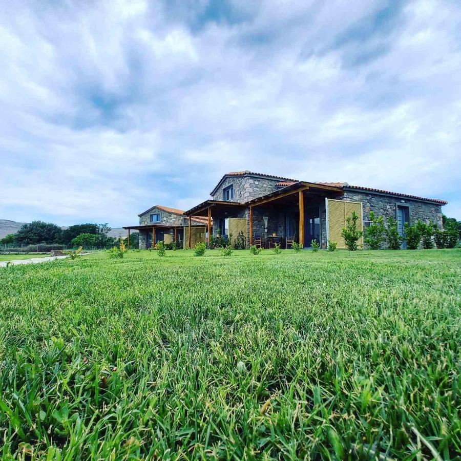 Lithos Villas Skála Eresoú Esterno foto