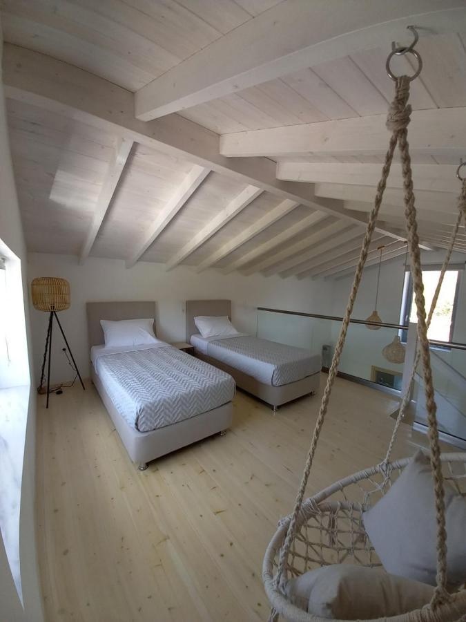 Lithos Villas Skála Eresoú Esterno foto