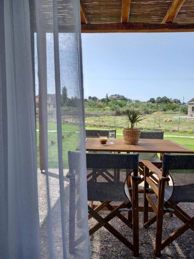 Lithos Villas Skála Eresoú Esterno foto