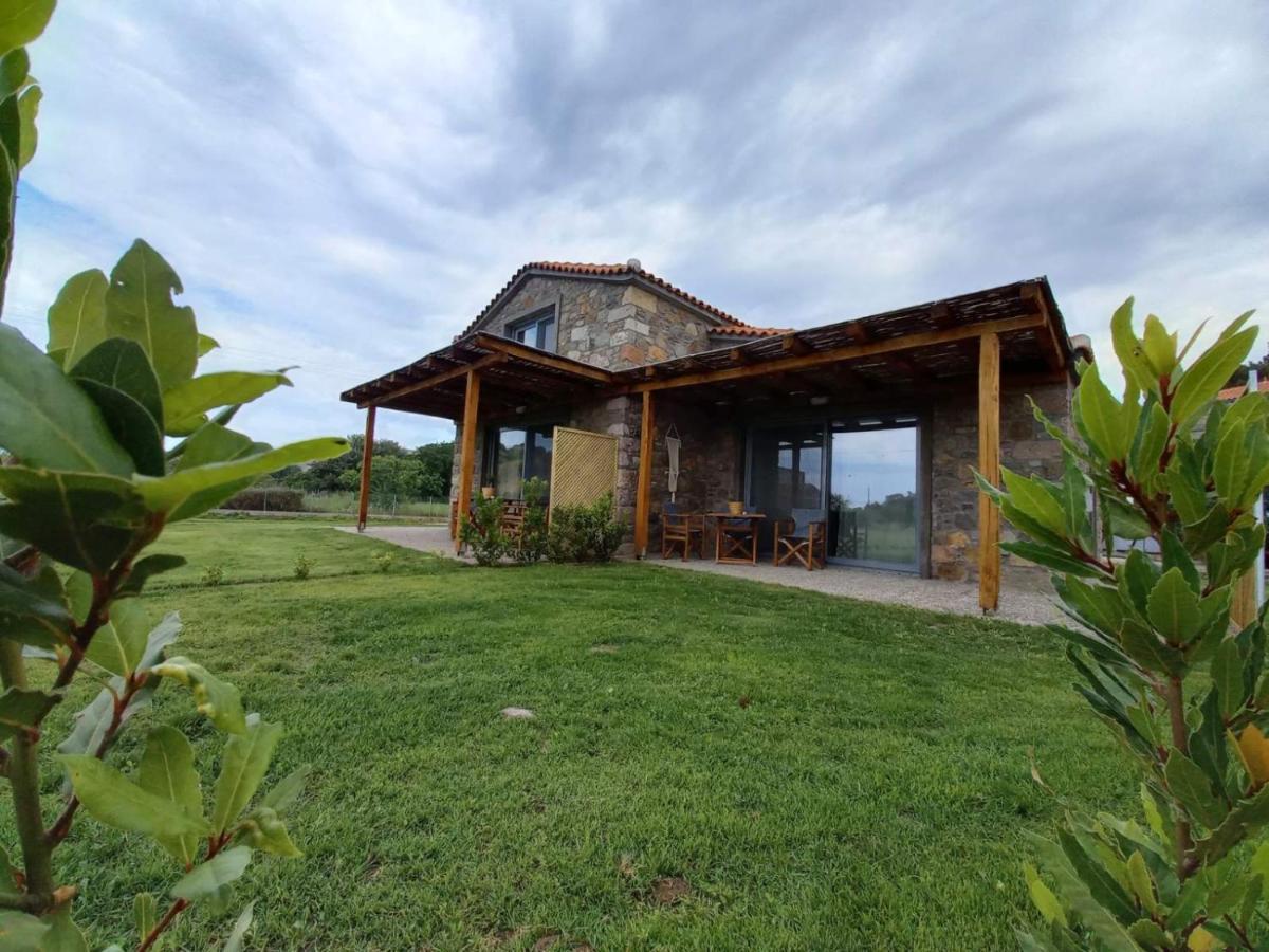 Lithos Villas Skála Eresoú Esterno foto